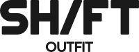 ShiftOutfit main black logo.
