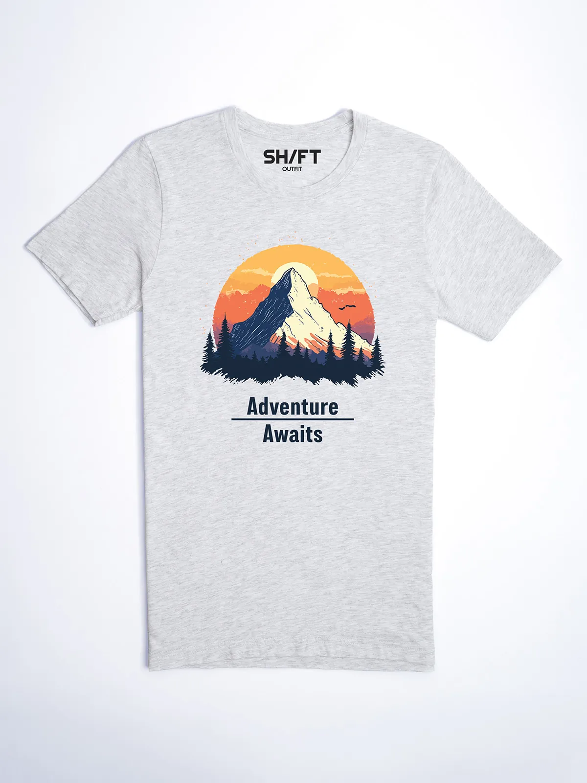 Abenteuer Wartet T-Shirt Ash - Fruehling Kollektion