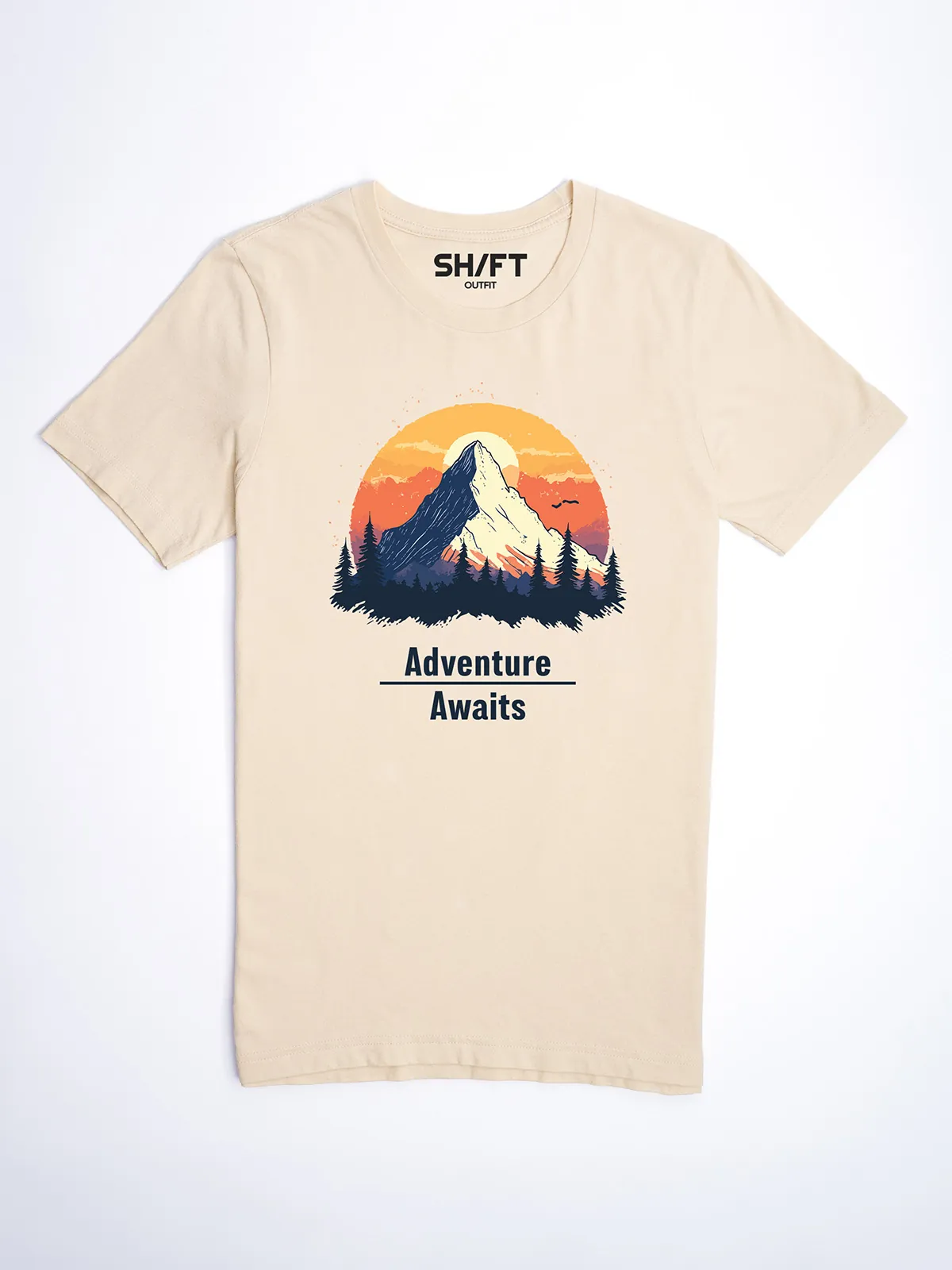 Abenteuer Wartet T-Shirt Soft Cream - Fruehling Kollektion