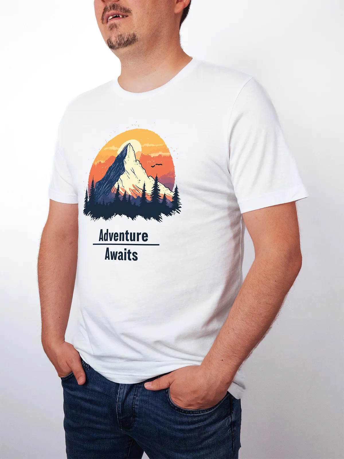 Abenteuer Wartet T-Shirt White - Fruehling Kollektion