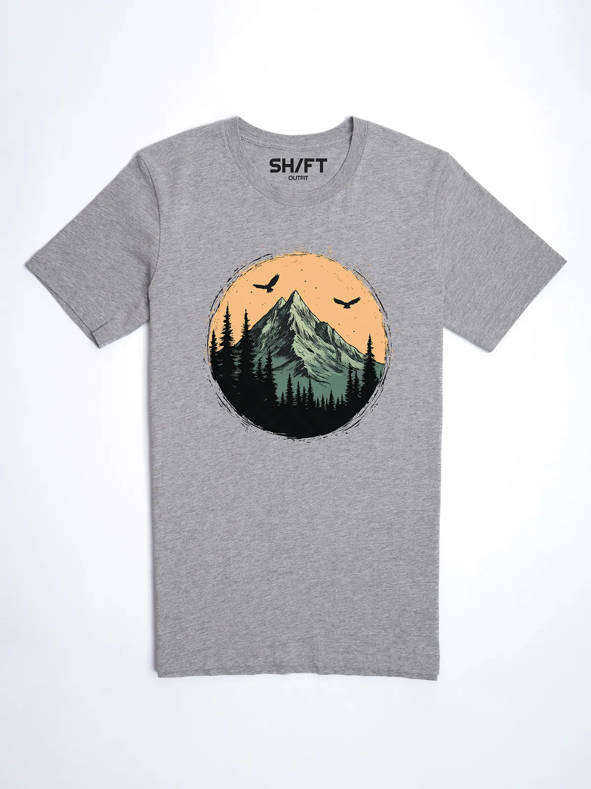 Berg Adler Athletic Heather T-Shirt - Fruehlingsmode