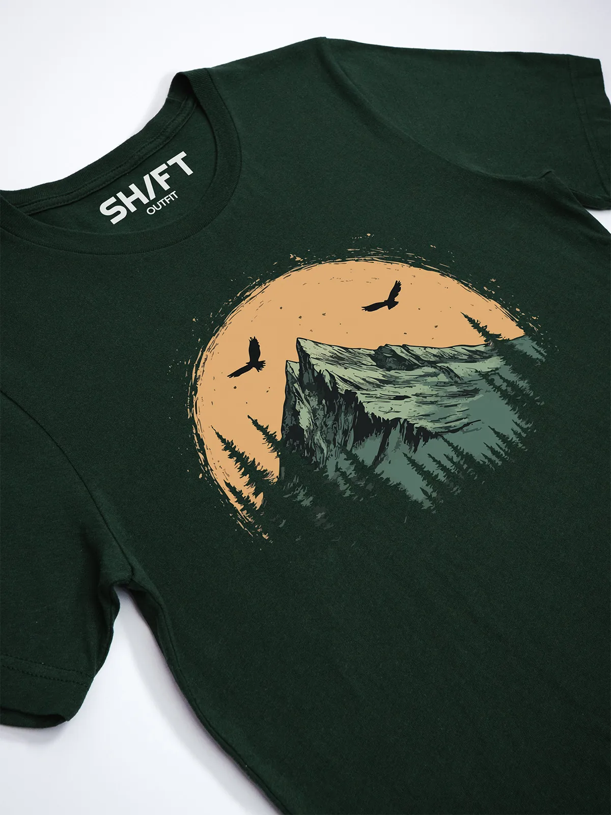 Berg Adler T-Shirt Forest - Fruehling ShiftOutfit