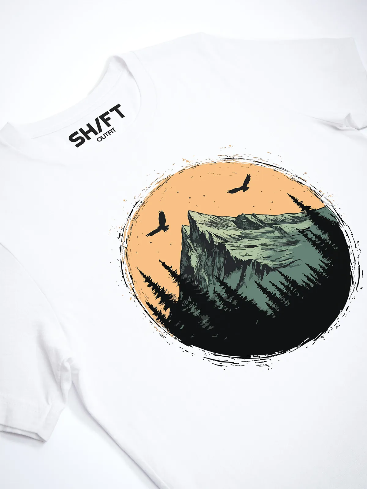 Berg Adler T-Shirt White - Neustart