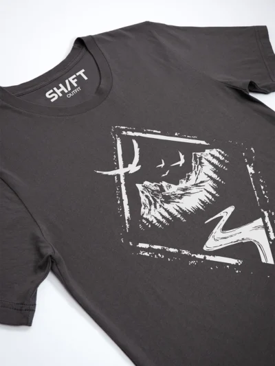 Bergstrasse T-Shirt Asphalt - Fruehling Kollektion