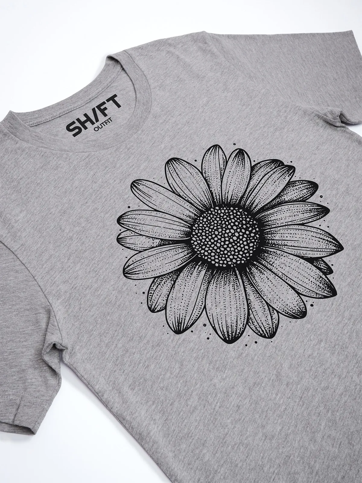 Einfache Bluete T-Shirt Athletic Heather - Fruehling Kollektion