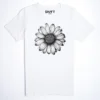 Einfache Bluete T-Shirt White - Fruehling ShiftOutfit