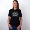 Freundlichkeit ist Frei T-Shirt Black - Fruehling Kollektion