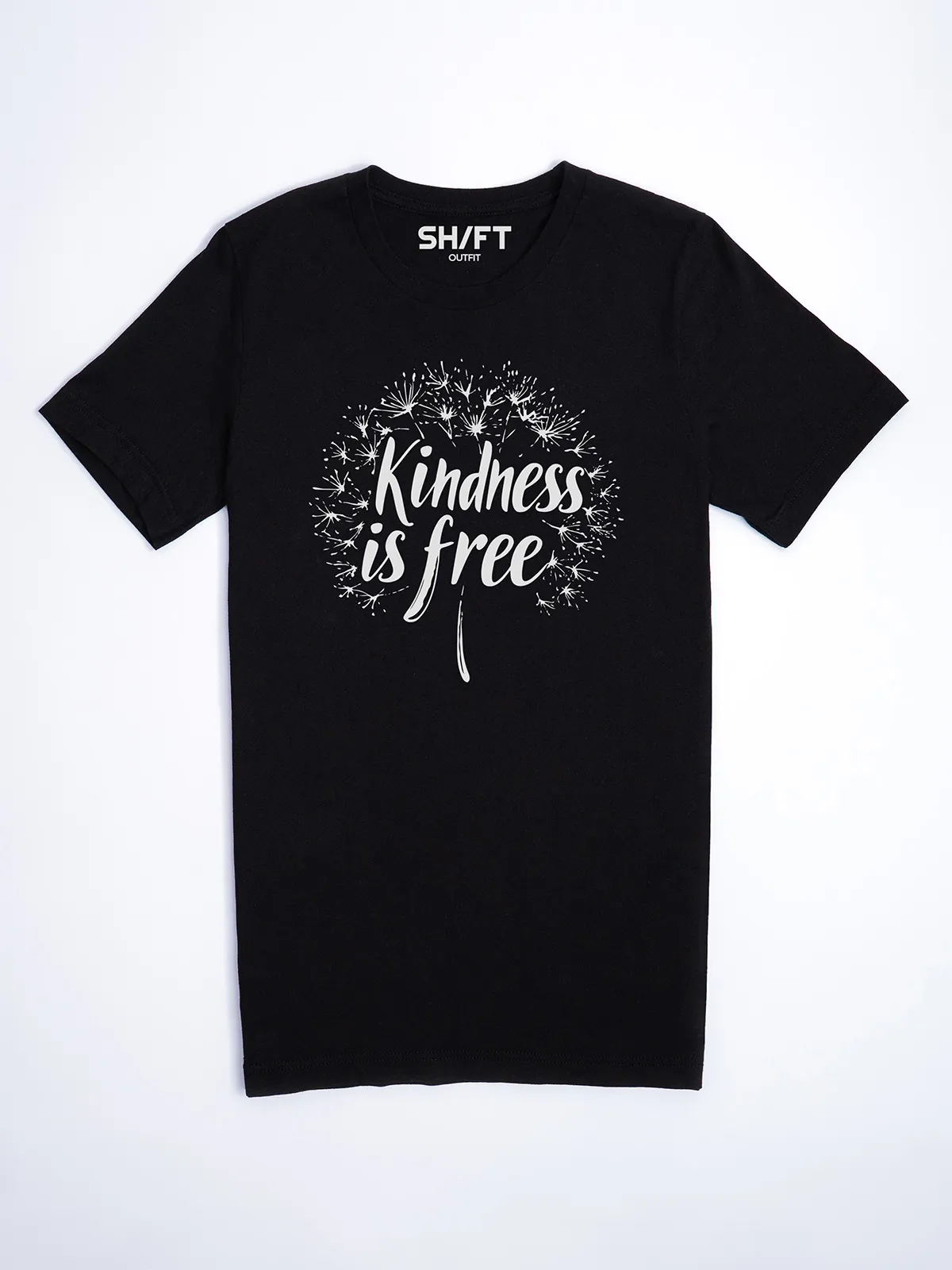 Freundlichkeit ist Frei T-Shirt Black - Fruehling ShiftOutfit