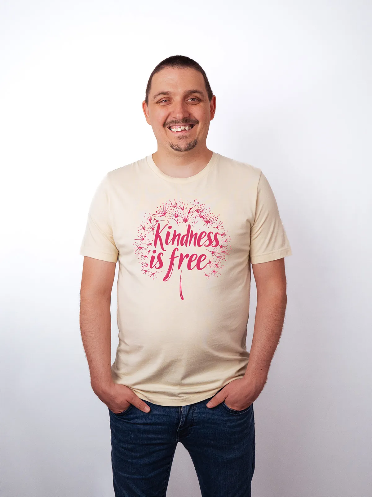 Freundlichkeit ist Frei Soft Cream T-Shirt - Fruehlingsmode