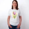 Fruehlings Tulpe T-Shirt White - Fruehling Kollektion