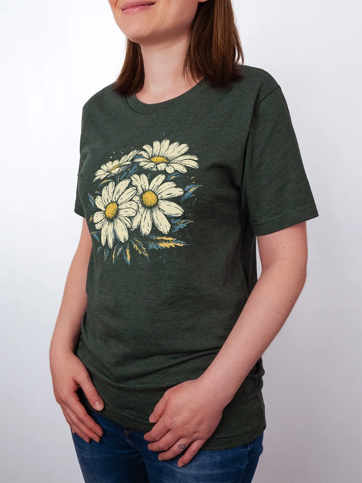 Gaensebluemchen Garten T-Shirt Heather Forest - Neustart