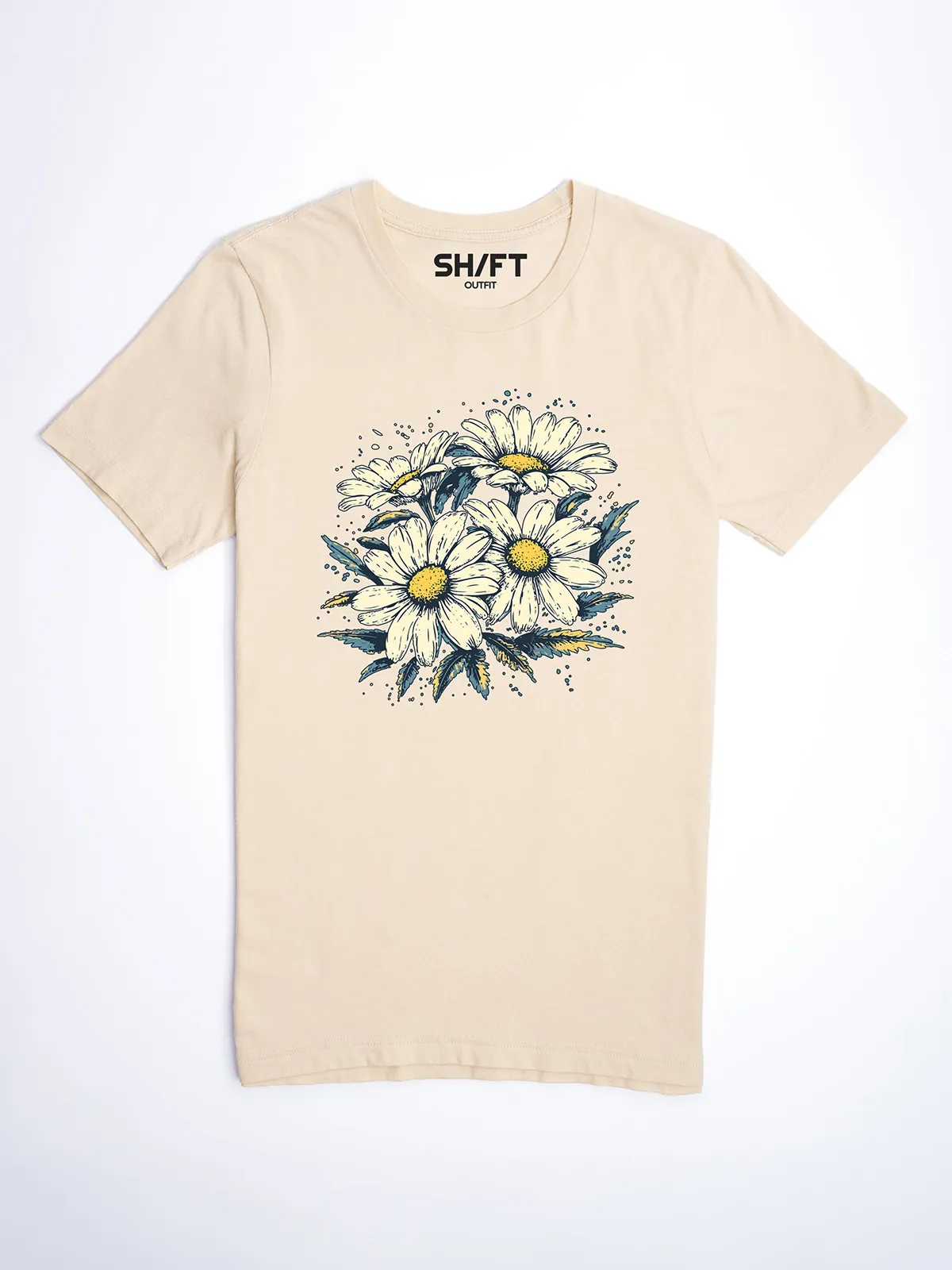 Gaensebluemchen Garten T-Shirt Soft Cream - Fruehling Kollektion