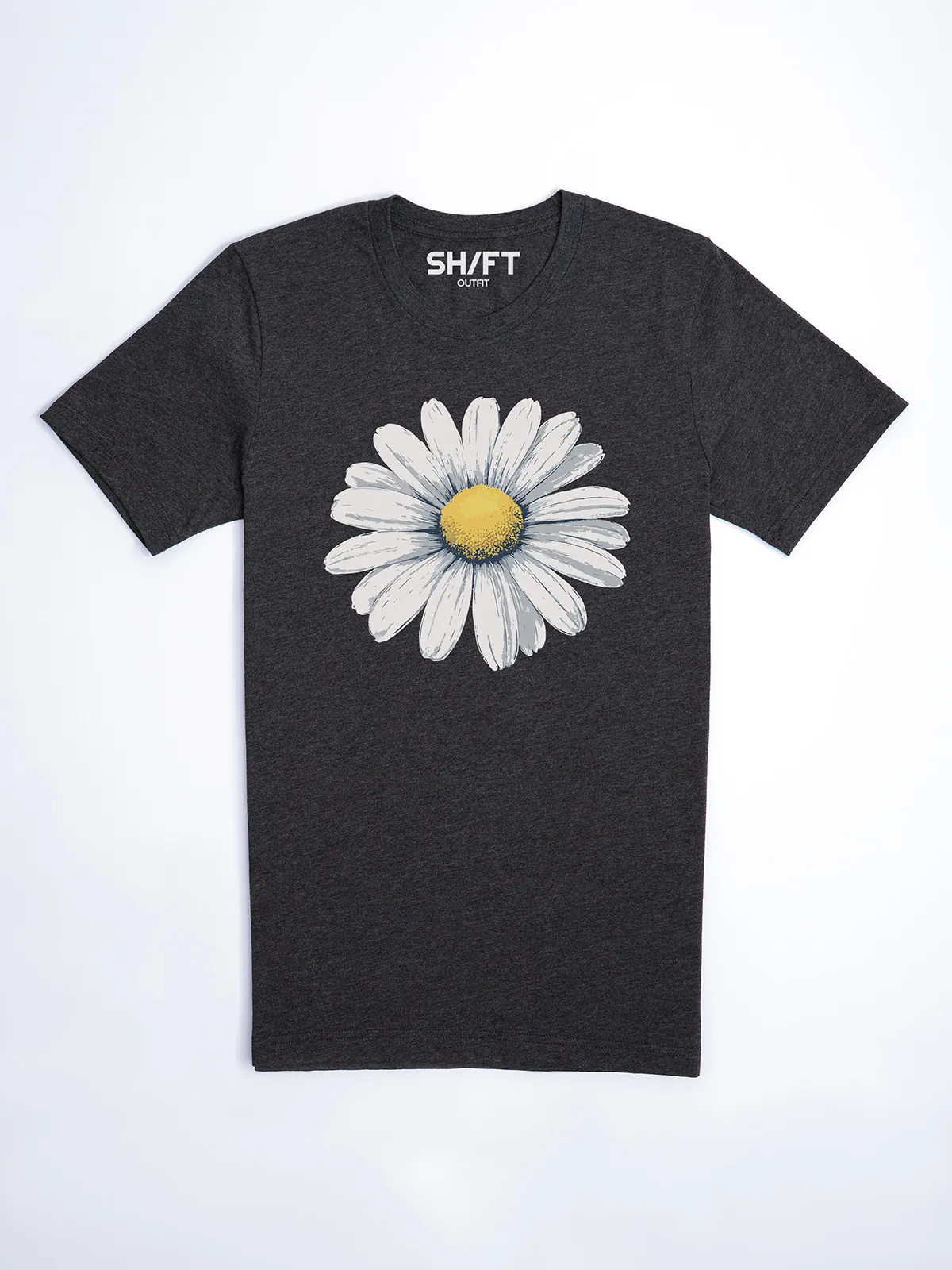 Gaensebluemchen Traum T-Shirt Dark Grey Heather - Fruehling mit ShiftOutfit