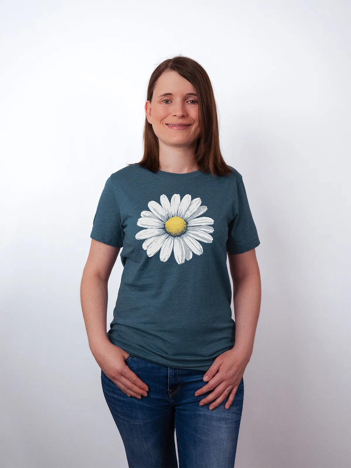 Gaensebluemchen Traum T-Shirt Heather Deep Teal - Neustart