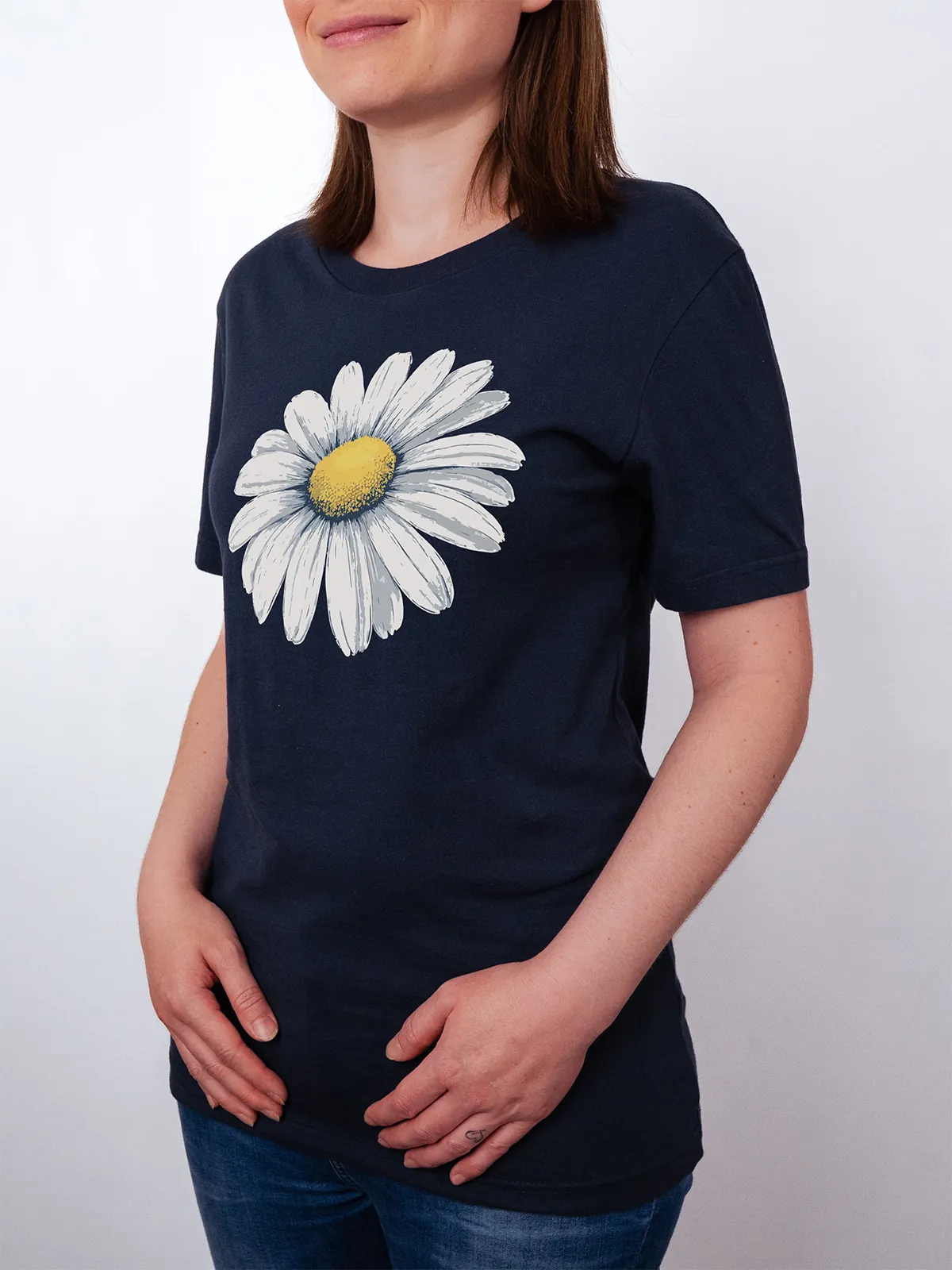 Gaensebluemchen Traum T-Shirt Navy - Neustart