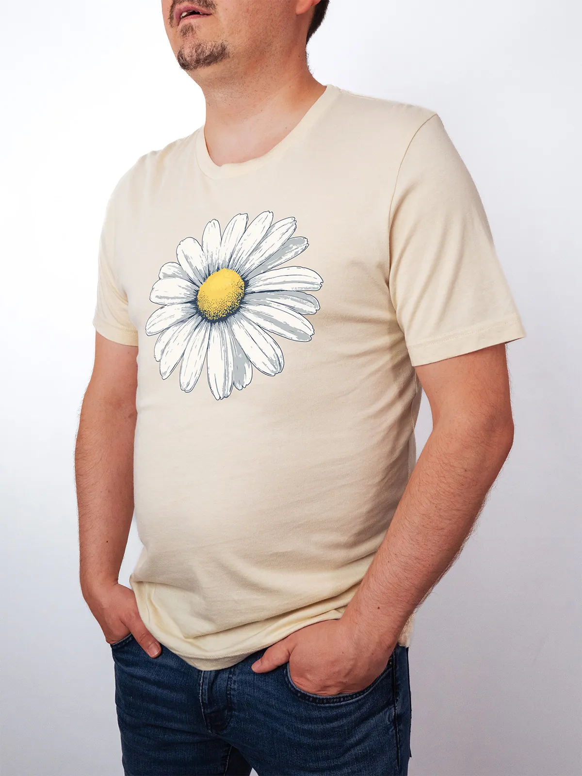 Gaensebluemchen Traum T-Shirt Soft Cream - Fruehling mit ShiftOutfit