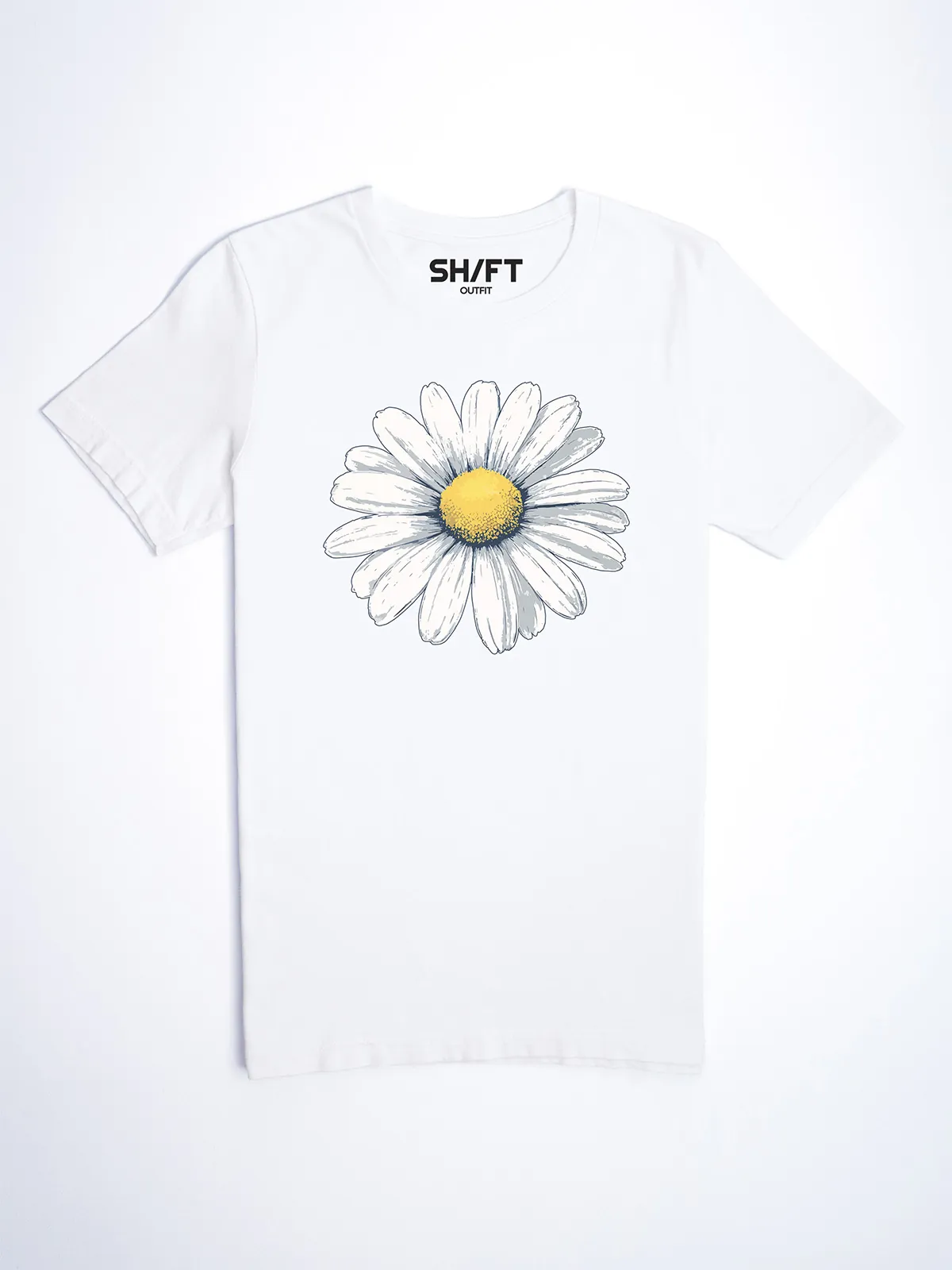Gaensebluemchen Traum T-Shirt White - Fruehling ShiftOutfit