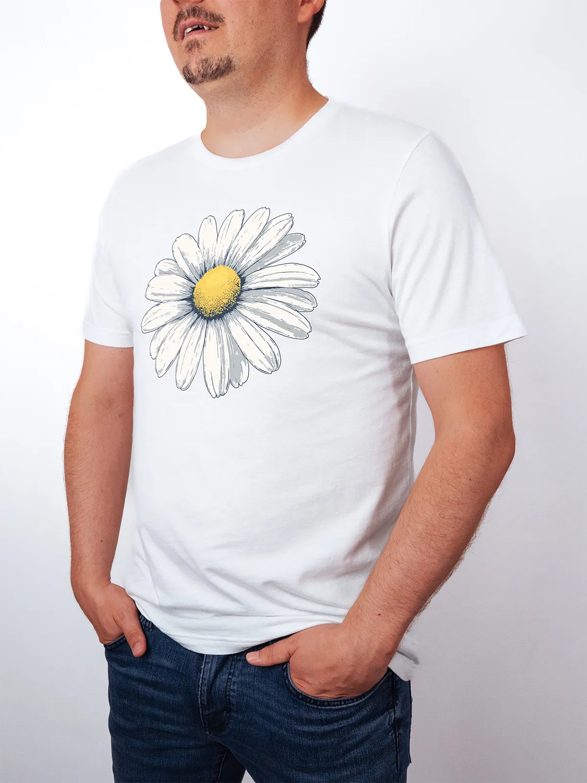 Gaensebluemchen Traum White T-Shirt - Fruehlingsmode