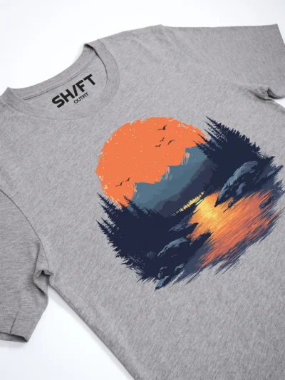 Goldenes Tal T-Shirt Athletic Heather - Fruehling Kollektion