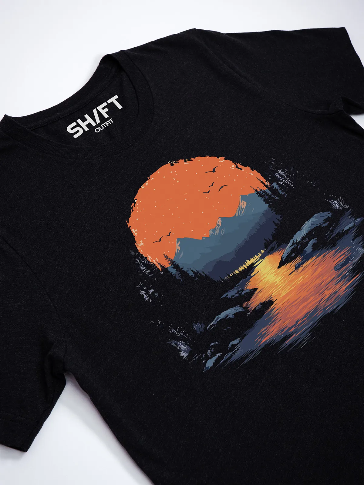 Goldenes Tal T-Shirt Black Heather - Neustart