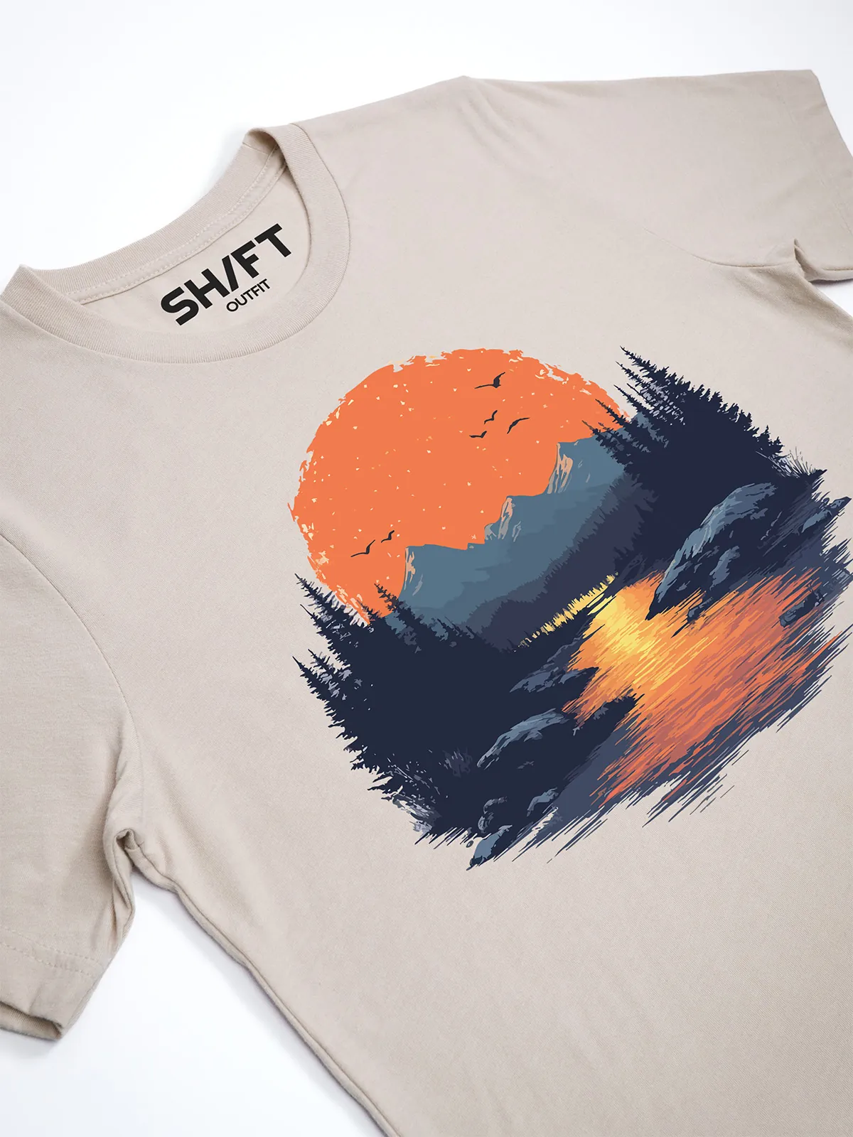 Goldenes Tal Heather Dust T-Shirt - Fruehlingsmode