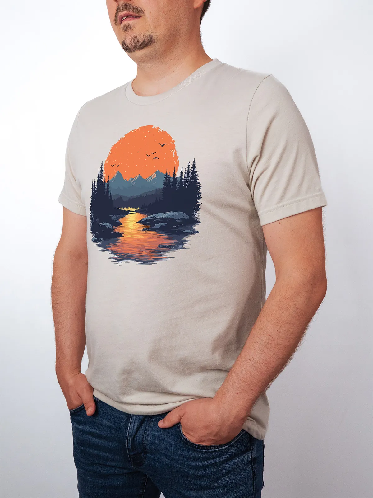 Goldenes Tal T-Shirt Heather Dust - Neustart