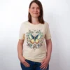 Himmlischer Schmetterling T-Shirt Soft Cream - Fruehling Kollektion