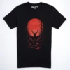 Hirsch Karminrot T-Shirt Black Heather - Neustart