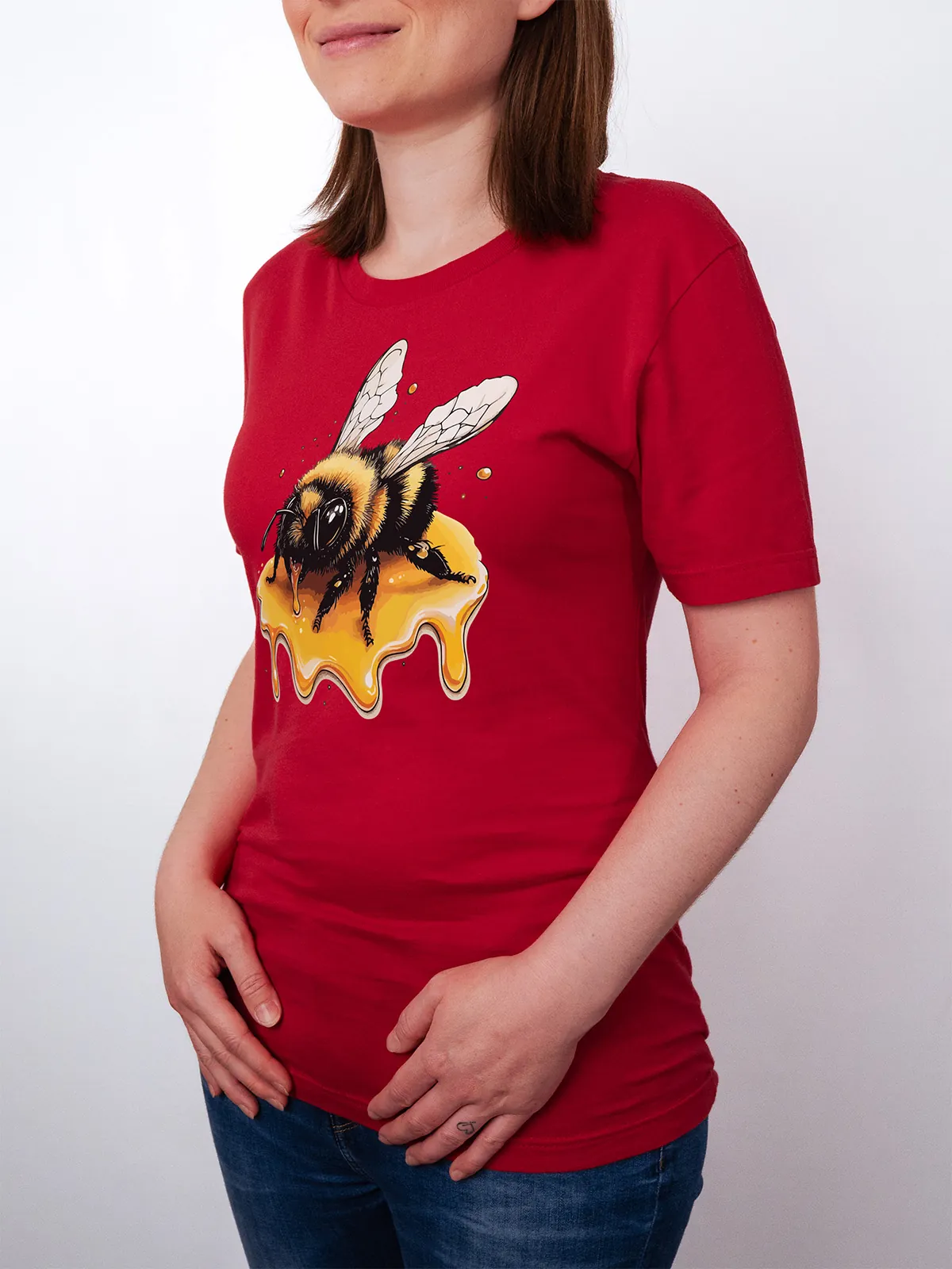 Honigbiene T-Shirt Red - Neustart