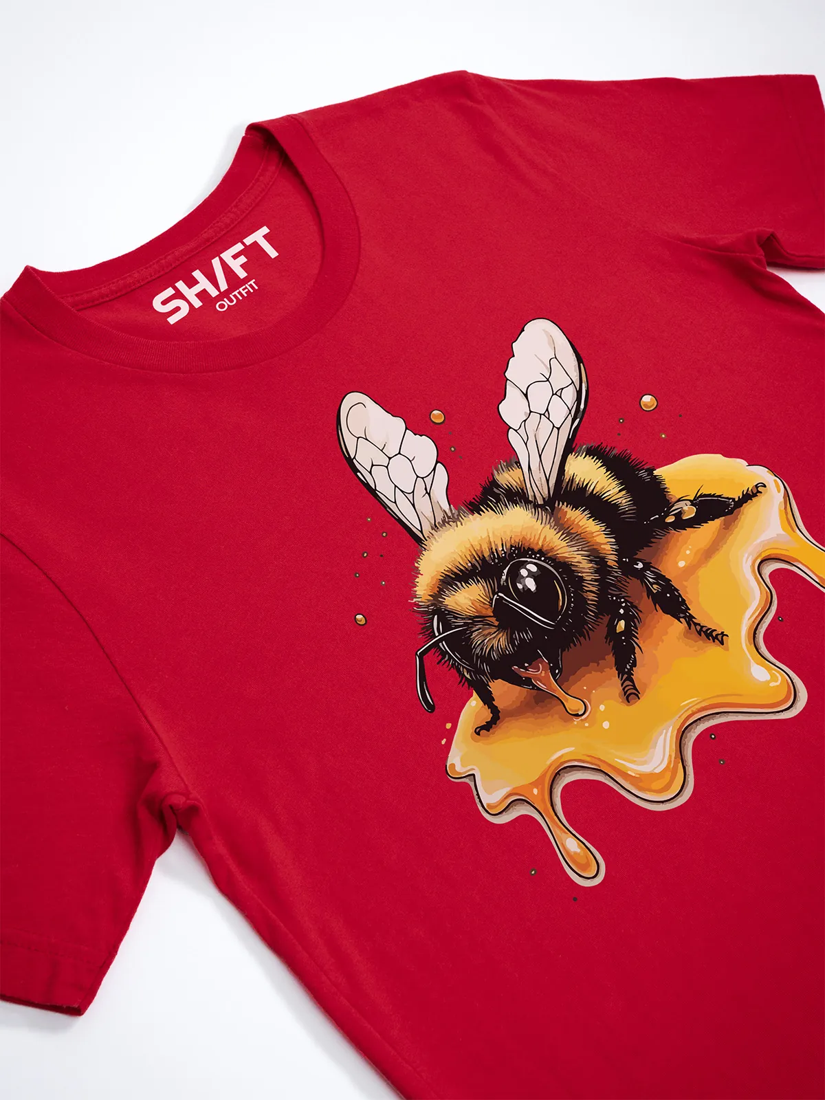 Honigbiene T-Shirt Red - Neustart