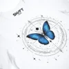 Kosmischer Schmetterling White T-Shirt - Fruehlingsmode