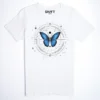 Kosmischer Schmetterling White T-Shirt - Fruehlingsmode
