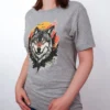 Wolf Geist T-Shirt Athletic Heather - Neustart