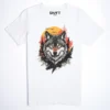Wolf Geist T-Shirt White - Neustart