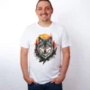 Wolf Geist T-Shirt White - Fruehling Kollektion