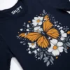 Monarch Bluete T-Shirt Navy - Neustart