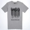 Natur Barcode T-Shirt Athletic Heather - Fruehling ShiftOutfit