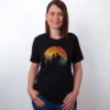 Retro Baer T-Shirt Black Heather - Fruehling ShiftOutfit