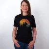 Retro Baer T-Shirt Black - Fruehling Kollektion