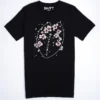 Sakura Poesie T-Shirt in Black, Hauptansicht.