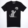 Wunsch der Katze Black Heather T-Shirt - Fruehlingsmode