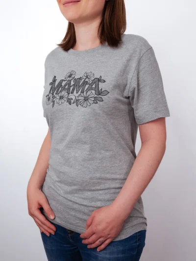 Bluete Mama T-Shirt - Muttertagsgeschenk