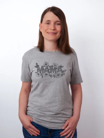 Bluete Mama T-Shirt fuer Mama 2026