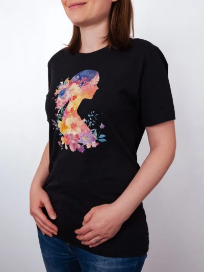 Blumenkaiserin T-Shirt - Fuer Mama