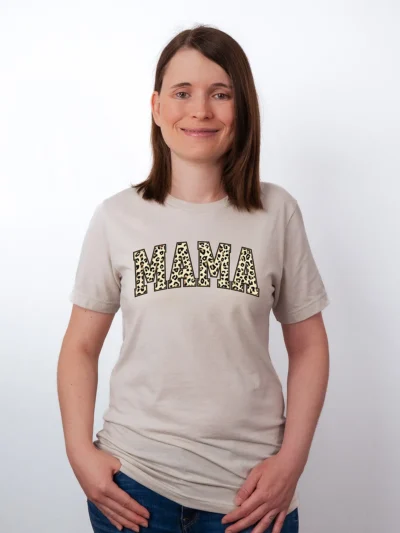 Leopardenmutter T-Shirt - Muttertag Freude