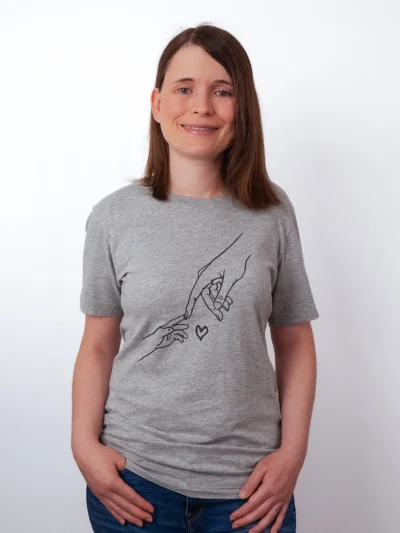 Mama Beruehrung T-Shirt - Muttertag Freude