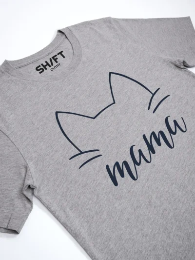 Miauu Mama T-Shirt - Glueckwunsch Mama