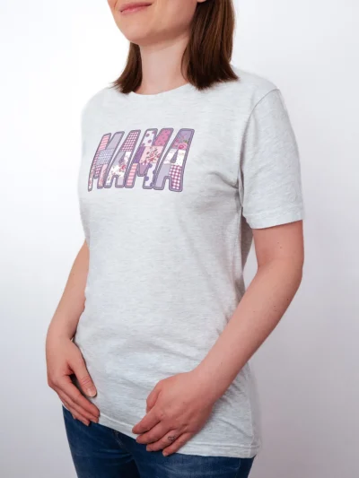 Patchwork Mama T-Shirt - Super Geschenk