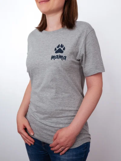 Pfoten Mama T-Shirt - Mama mit Stil
