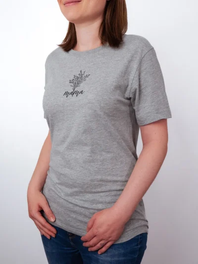 Wilder Zweig Mama T-Shirt - Danke Mama